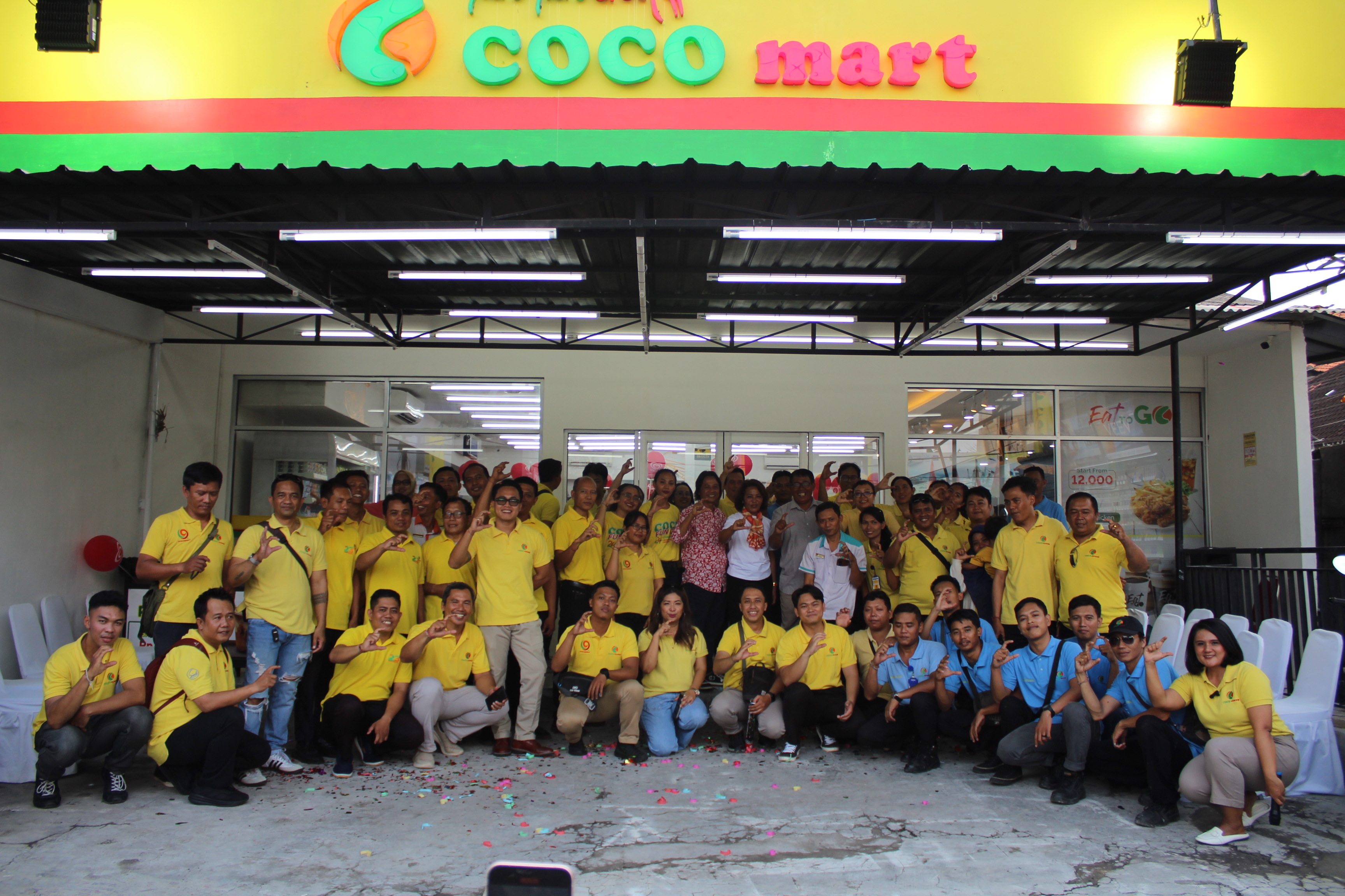 Grand Opening Coco Mart Drupadi Renon